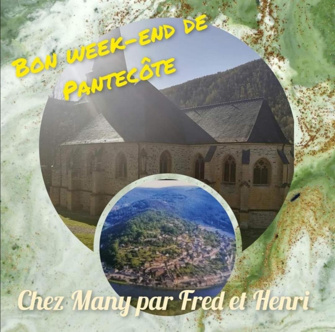 לינה וארוחת בוקר Monthermé Chez Many, Par Fred Et Henri מראה חיצוני תמונה